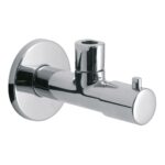 Vado Quarter Turn Angle Valve 1/2" x 3/8" with Integral Filter Chrome
