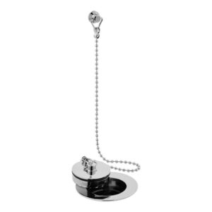 Vado Basin Waste with Metal Plug and Chain Chrome