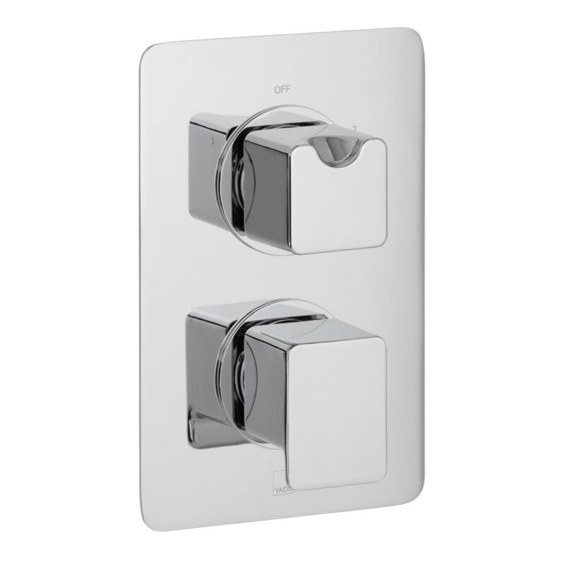 Vado Phase 2 Outlet 2 Handle Thermostatic Valve Vado Phase 2 Outlet 2 Handle Thermostatic Valve