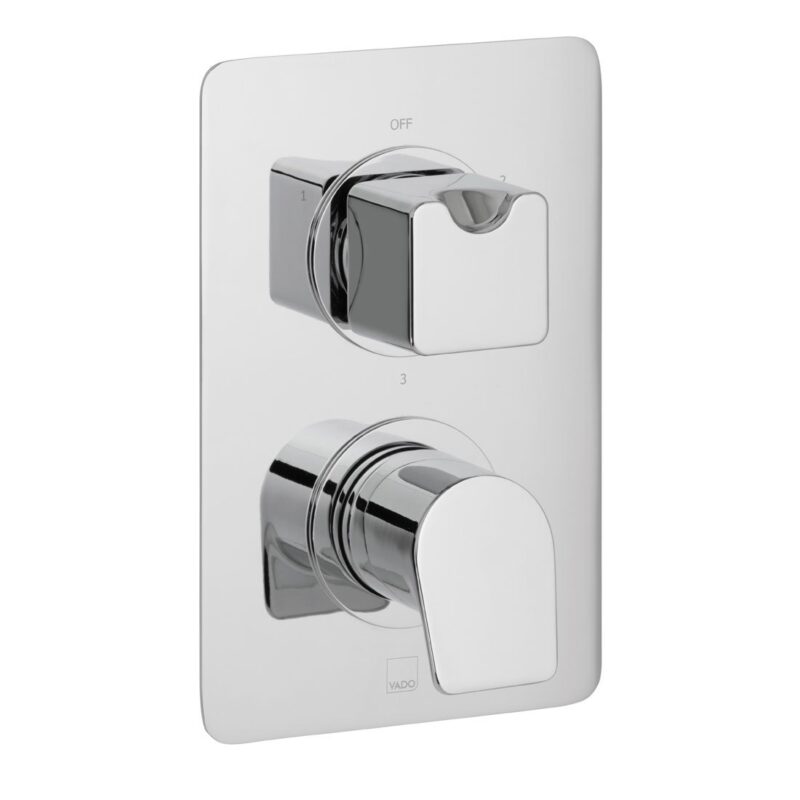 Vado Photon 3 Outlet 2 Handle Thermostatic Valve