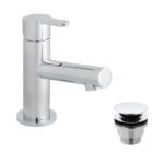 Vado Sense Mini Mono Basin Mixer with Universal Waste