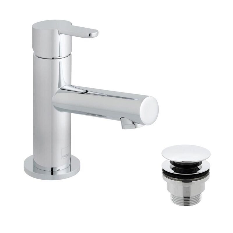 Vado Sense Mini Mono Basin Mixer with Universal Waste Vado Sense Mini Mono Basin Mixer with Universal Waste