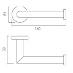 Vado Spa Paper Holder
