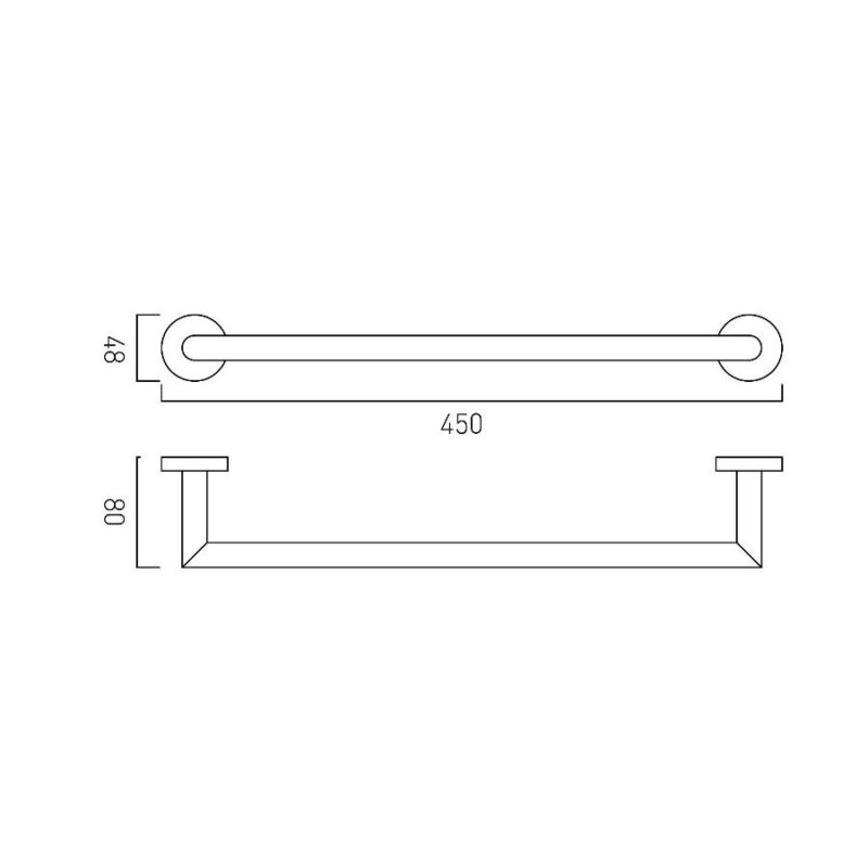 Vado Spa Towel Rail 450mm