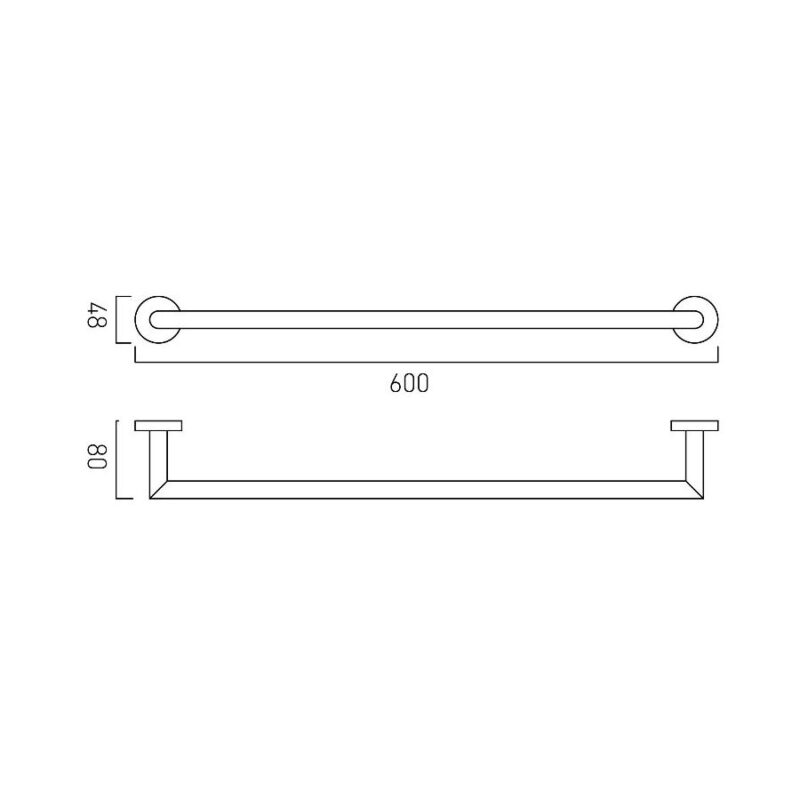 Vado Spa Towel Rail 600mm