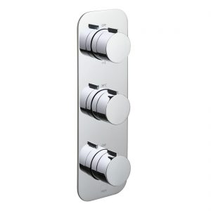 Vado Altitude 3 Outlet 3 Handle Thermostatic Valve with All-Flow