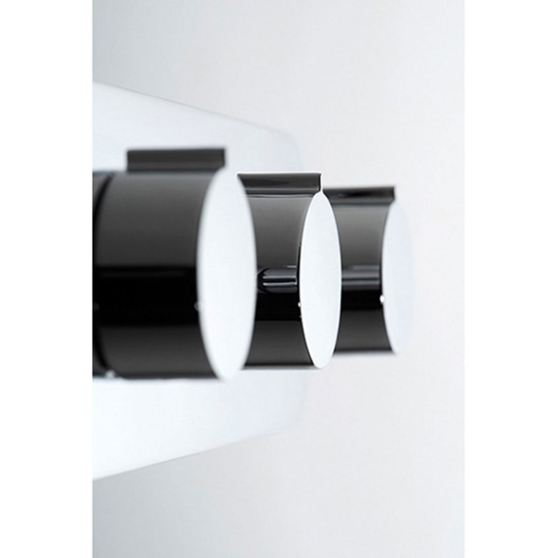 Vado Altitude 3 Outlet, 3 Handle Thermostatic Valve with All-Flo