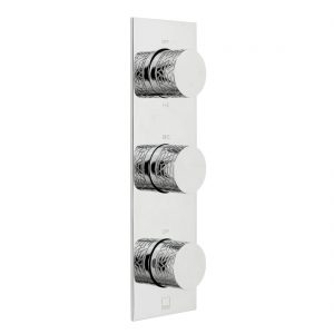 Vado Omika 3 Outlet 3 Handle Thermostatic Valve with All-Flow