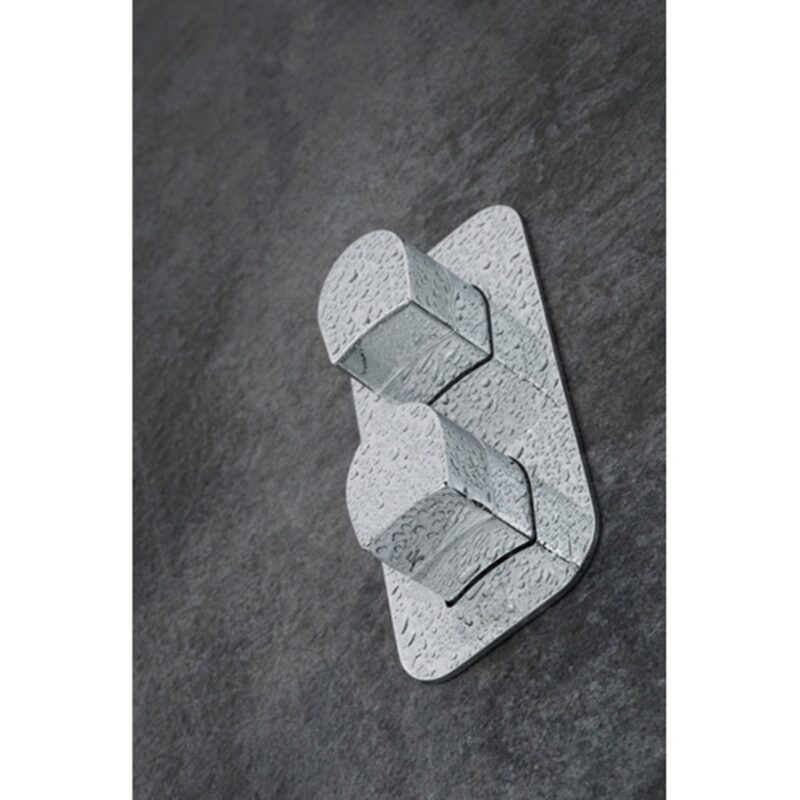 Vado Kovera 1 Outlet 2 Handle Vertical Thermostatic Valve