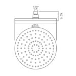 Vado Saturn Shower Head 254mm