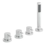Vado Zoo 4 Hole Bath Shower Mixer without Spout