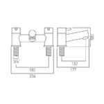 Vado Zoo Bath Filler