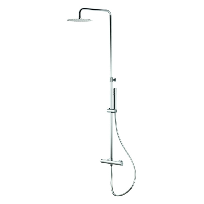 Vema Thermostatic Round Bar Valve with Fixed Head & Riser Vema Thermostatic Round Bar Valve with Fixed Head & Riser