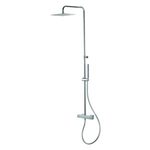Vema Thermostatic Square Bar Valve with Fixed Head & Riser