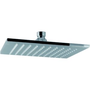 Vema Square 250mm Brass Shower Head