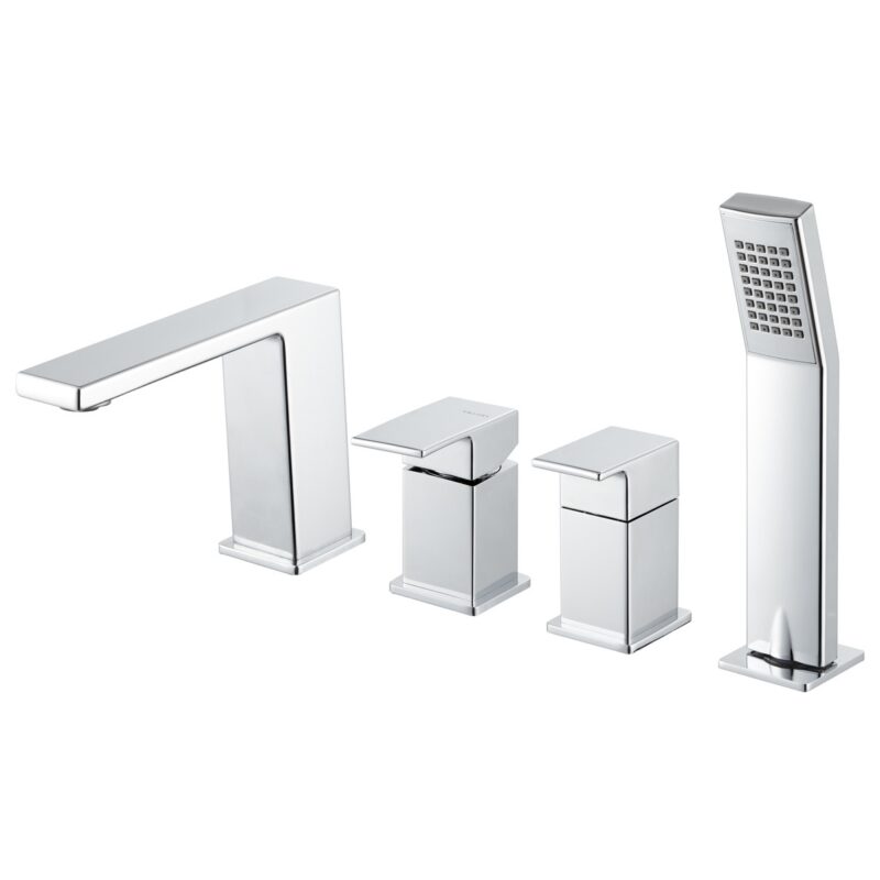 Vema Lys 4-Hole Deck Mounted Bath/Shower Mixer Vema Lys 4-Hole Deck Mounted Bath/Shower Mixer