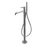Vema Timea Floor Standing Bath/Shower Mixer Chrome