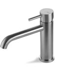 Vema Tiber Basin Mixer Stainless Steel