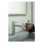 Vema Tiber Basin Mixer Stainless Steel