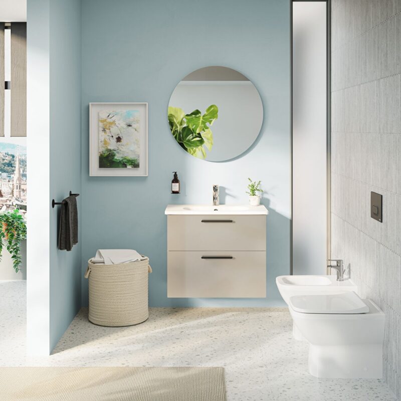 Vitra Integra Soft-Close Top Fixing Toilet Seat, Metal Hinges