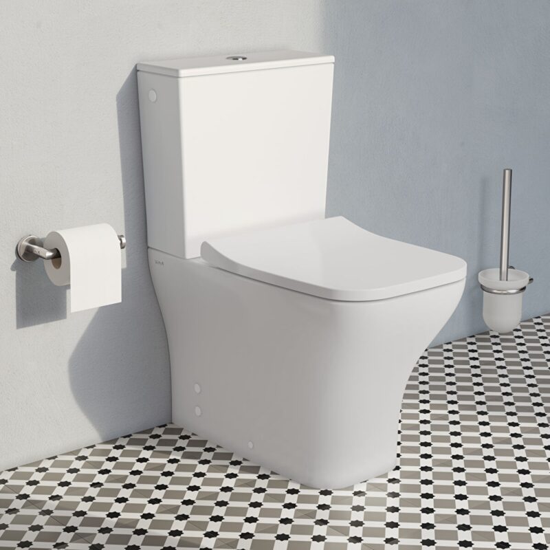 Vitra Integra Soft-Close Top Fixing Toilet Seat, Metal Hinges