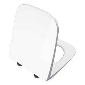 Vitra Universal Super Slim Square Soft Close Quick Release Toilet Seat