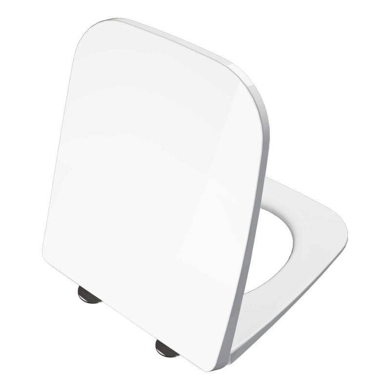 Vitra Universal Super Slim Square Soft Close Quick Release Toilet Seat Vitra Universal Super Slim Square Soft Close Quick Release Toilet Seat