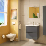 Vitra Universal Super Slim Square Soft Close Quick Release Toilet Seat