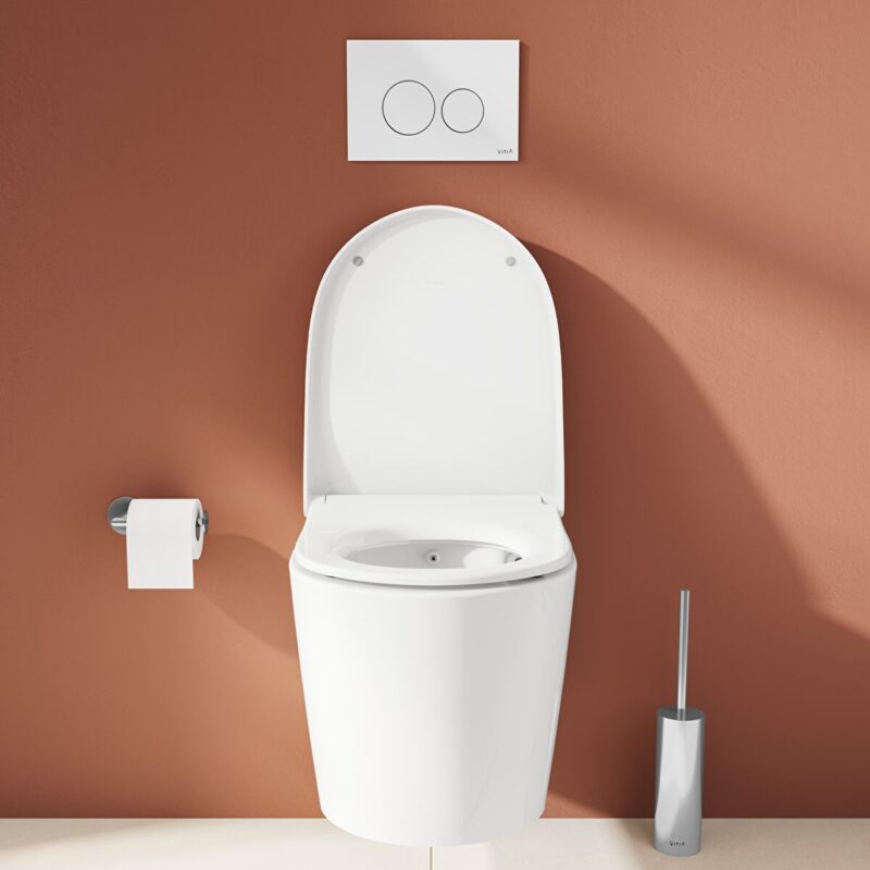 Vitra Sonic Flush Slim Wrapover Soft Close Toilet Seat