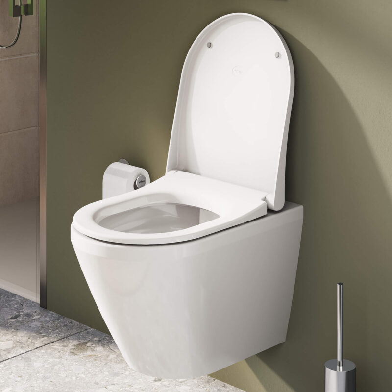 Vitra Universal Slim Round Soft Close Toilet Seat