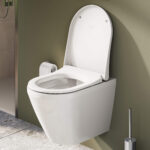 Vitra Universal Slim Round Soft Close Quick Release Toilet Seat