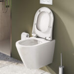 Vitra Universal Slim Round Soft Close Quick Release Toilet Seat