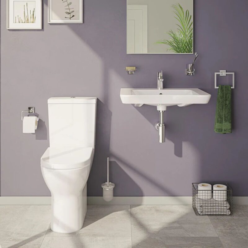 Vitra S20 Accessible Washbasin 65cm 1 Taphole