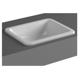 Vitra S20 Compact Countertop Basin 45cm Square No Taphole