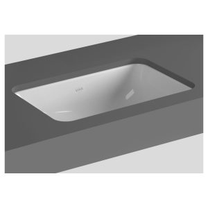 Vitra S20 Compact Under-Counter Basin 43cm Square No Taphole