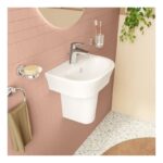 Vitra S20 450x350mm 1 Tap Hole Basin