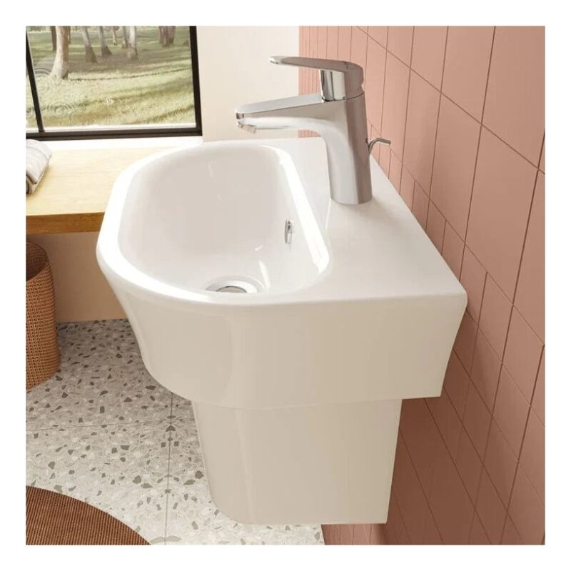 Vitra S20 450x350mm 1 Tap Hole Basin