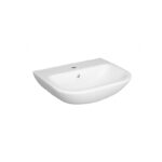 Vitra S20 450mm 1 Tap Hole Basin & Small Semi Pedestal