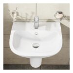 Vitra S20 500x415mm 1 Tap Hole Basin