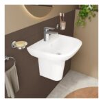 Vitra S20 500x415mm 1 Tap Hole Basin