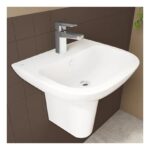 Vitra S20 500x415mm 1 Tap Hole Basin