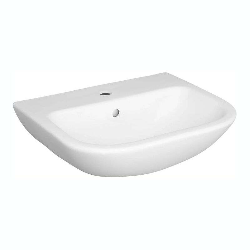 Vitra S20 Cloakroom Basin 50cm 1 Tap Hole Vitra S20 Cloakroom Basin 50cm 1 Tap Hole