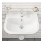 Vitra S20 550x440mm 1 Tap Hole Basin