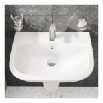 Vitra S20 595x455mm 1 Tap Hole Basin