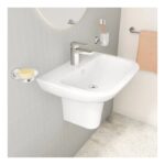 Vitra S20 595x455mm 1 Tap Hole Basin