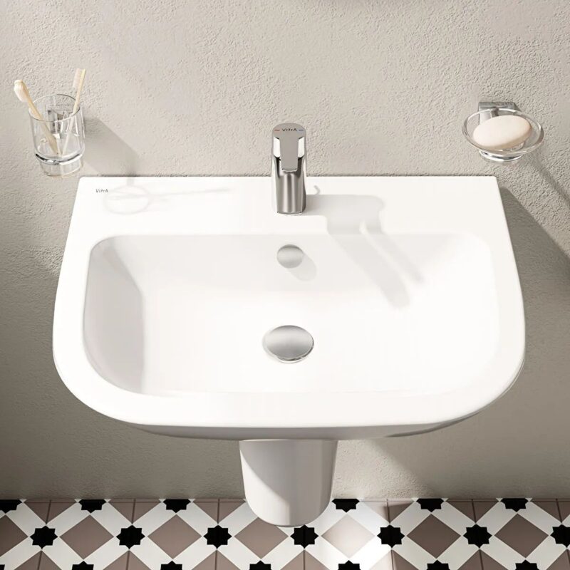 Vitra S20 Washbasin 60cm 1 Taphole White