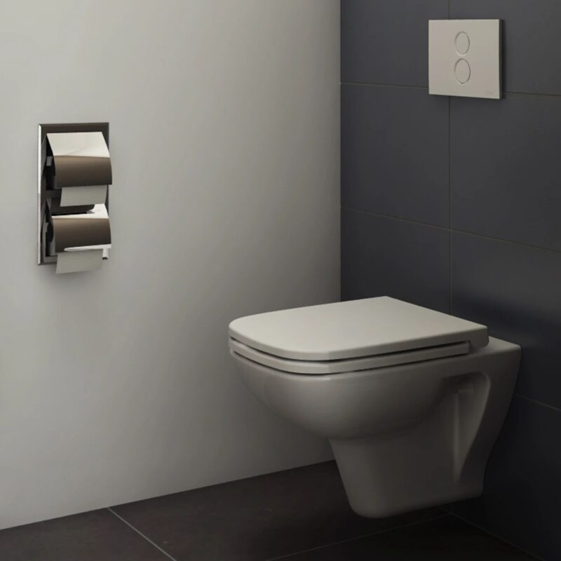 Vitra S20 Wall-Hung Short Projection Toilet with Soft Close Seat