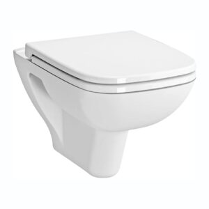 Vitra S20 Wall Hung WC Pan & Soft Close Toilet Seat