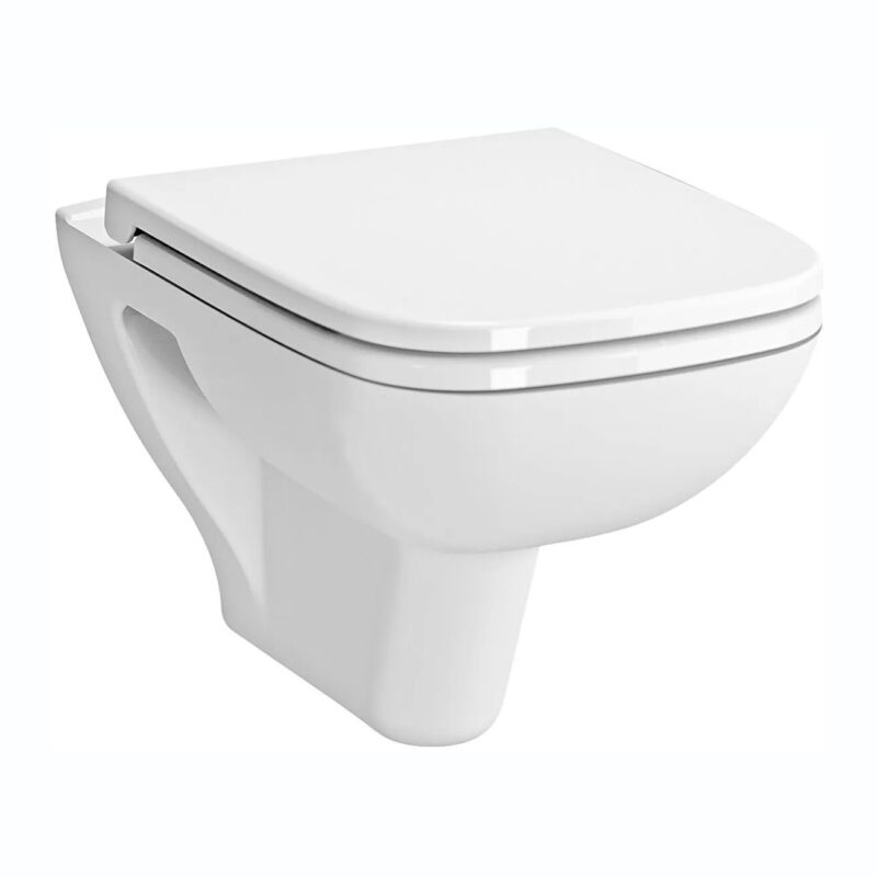Vitra S20 Wall Hung WC Pan & Soft Close Toilet Seat