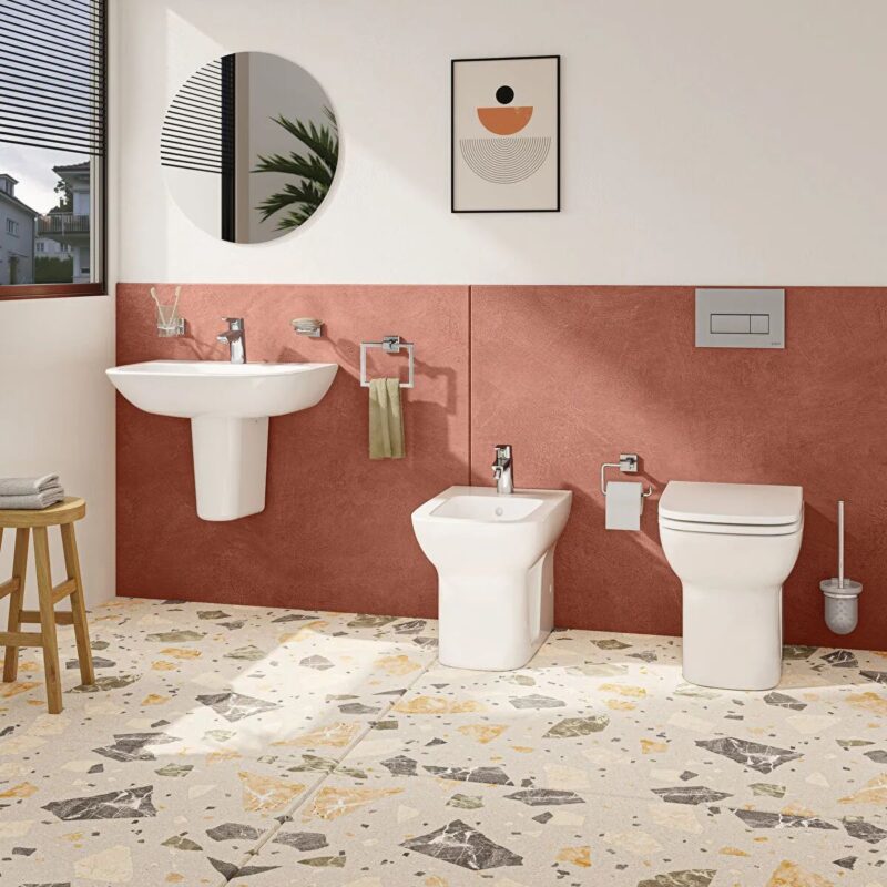 Vitra S20 Bidet White 1 Taphole